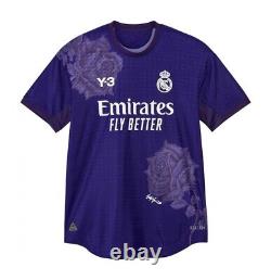 Y-3 New Authentic Real Madrid 2024 Purple Jersey Men's Medium