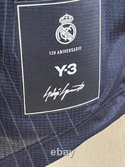 Y-3 Real Madrid 120th Anniversary Authentic Jersey L Player Yohji Yamamoto