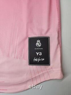 Y-3 Real Madrid 120th Anniversary Authentic Jersey Med PINK 2022 Yohji Yamamoto