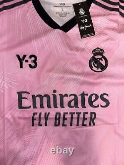 Y-3 Real Madrid 120th Anniversary Goalkeeper Jersey L 2021-2022 Yamamoto Pink