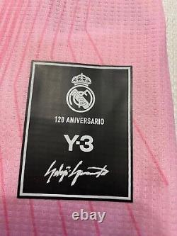 Y-3 Real Madrid 120th Anniversary Jersey 2022 Yohji Yamamoto XL fit like Medium