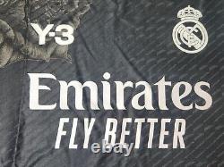Y-3 Real Madrid Authentic Jersey Black S-3XL 2023-2024 IN4275