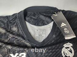 Y-3 Real Madrid Authentic Jersey Black S-3XL 2023-2024 IN4275