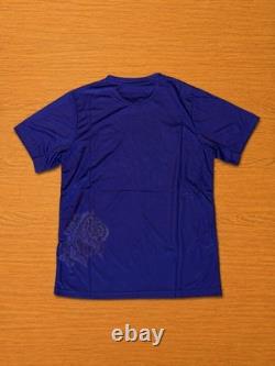 Y-3 Real Madrid Purple Soccer Fan Jersey Shirt Emirates Fly Better Sz L