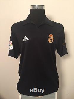 ZIDANE #5 Real Madrid Centenary Away Football Shirt Jersey 2001/02 (M)