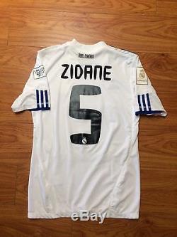 ZIDANE REAL MADRID soccer jersey camisa futbol football shirt SUPER HARD 2 FIND