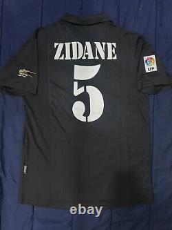 Zidan Real Madrid 2002 Away Jersey Size XL Zizou Harry Potter Los Glactico