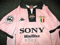 Zidane Juventus 1997 1998 Centenary Pink Jersey Shirt Maglia Real Madrid L