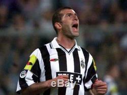 Zidane Juventus 2000 2001 Jersey Shirt Maglia Real Madrid France Maillot L