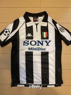 Zidane Kappa Juventus soccer Jersey shirt 97/98 #21 Size M Real Madrid Football