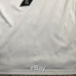 Zidane Real Madrid Adidas Authentic Home Soccer Jersey Medium
