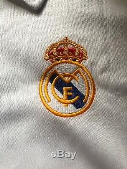 Zidane Real Madrid Centenary UEFA Jersey Shirt 2001 2002 France Maillot M