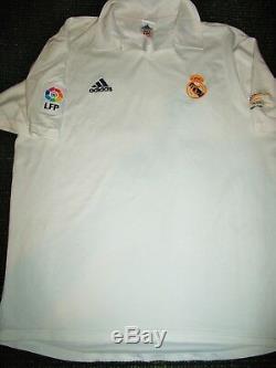 Zidane Real Madrid DEBUT Centenary Jersey Shirt 2001 2002 France Camiseta M