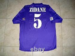 Zidane Real Madrid France Shirt Jersey Player Issue Match Un Worn Centenary 2002