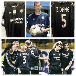 Zidane Real Madrid Shirt Maillot Camiseta Jersey Bale Modric James Ronaldo Raul