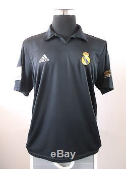 Zinedine ZIDANE #5 Real Madrid Away Football Shirt Jersey 2001/02 (M)