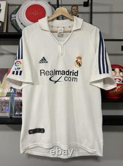Zinedine Zidane 2001-02 Adidas Real Madrid Home Kit M