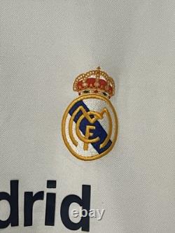 Zinedine Zidane 2001-02 Adidas Real Madrid Home Kit M