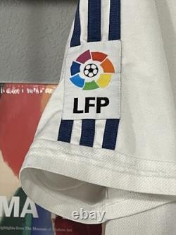 Zinedine Zidane 2001-02 Adidas Real Madrid Home Kit M