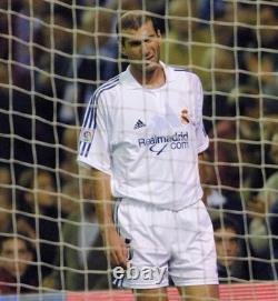 Zinedine Zidane 2001-02 Adidas Real Madrid Home Kit M