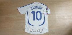 (l) France Shirt Jersey Maillot Zidane Real Madrid Bordeaux Italy Spain