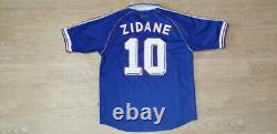 (l) France Shirt Jersey Maillot Zidane Real Madrid Bordeaux Italy Spain