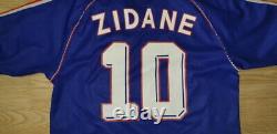 (l) France Shirt Jersey Maillot Zidane Real Madrid Bordeaux Italy Spain