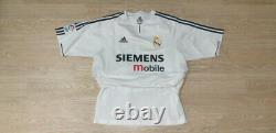 (l) Real Madrid Shirt Jersey Player Issue Double Layer