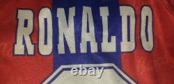 (m) Barcelona Shirt Jersey Ronaldo Real Madrid Inter Milan Brazil Player Issue