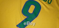 (m) Brazil Shirt Jersey Ronaldo Real Madrid Barcelona Ac Milan Inter Italy