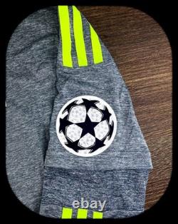 (m) Cristiano Ronaldo 7 Real Madrid 15/16 Champions League New Gray Long Sleeve