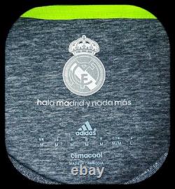 (m) Cristiano Ronaldo 7 Real Madrid 15/16 Champions League New Gray Long Sleeve