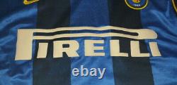 (m) Inter Milan Shirt Jersey Maglia Ronaldo Brazil Barcelona Real Madrid