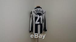 (m) Juventus Shirt Jersey Italy Football Zidane France Real Madrid Maillot