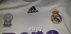 (m) Real Madrid Shirt Jersey Beckham Manchester Home Long Sleeve Ls