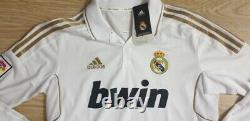 (m) Real Madrid Shirt Jersey Spain Camiseta Ls New Bnwt