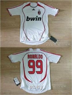 (s) Milan Shirt Jersey Ronaldo Brazil Real Madrid Barcelona Inter Italia Italy