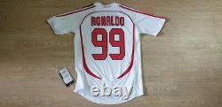 (s) Milan Shirt Jersey Ronaldo Brazil Real Madrid Barcelona Inter Italia Italy