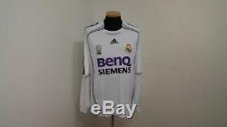 (s) Real Madrid Shirt Jersey Beckham Manchester Milan Psg Galaxy Camiseta Ls