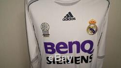(s) Real Madrid Shirt Jersey Beckham Manchester Milan Psg Galaxy Camiseta Ls