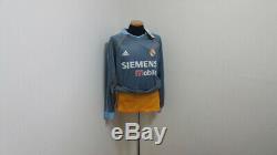 (s) Real Madrid Shirt Jersey Player Issue Long Sleeve Double Layer Ls Long