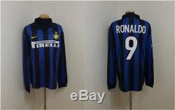 (xl) Inter Milan Shirt Jersey Maglia Ronaldo Brazil Barcelona Real Madrid