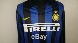 (xl) Inter Milan Shirt Jersey Maglia Ronaldo Brazil Barcelona Real Madrid