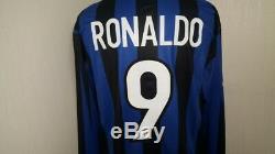 (xl) Inter Milan Shirt Jersey Maglia Ronaldo Brazil Barcelona Real Madrid